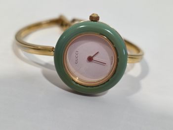 Lunette originale Gucci verte pour montre