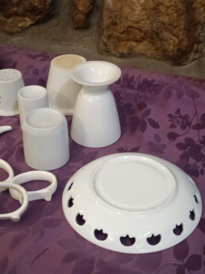 Lot porcelaine blanche - photo numéro 6