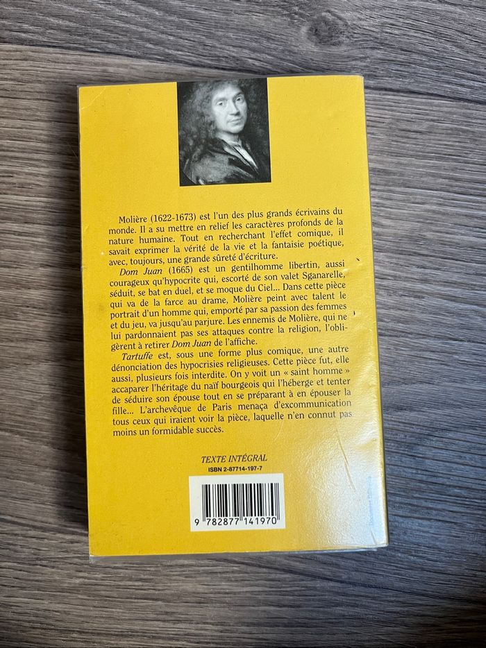 Livre Molière - photo numéro 2