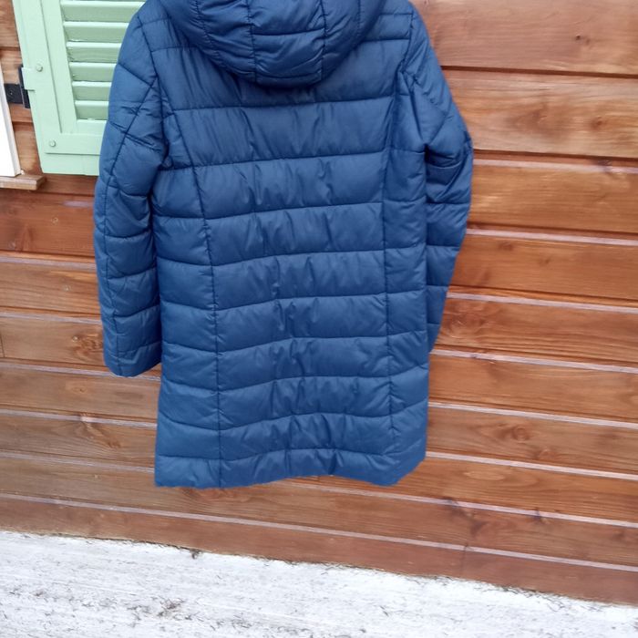 Doudoune bleu-marine longue. - photo numéro 9