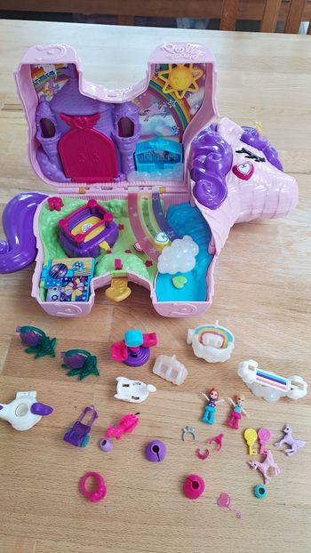 Polly pocket pinata licorne
