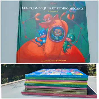 Livre 🛠 Les Pyjamasques et Roméo Mécano 🔧