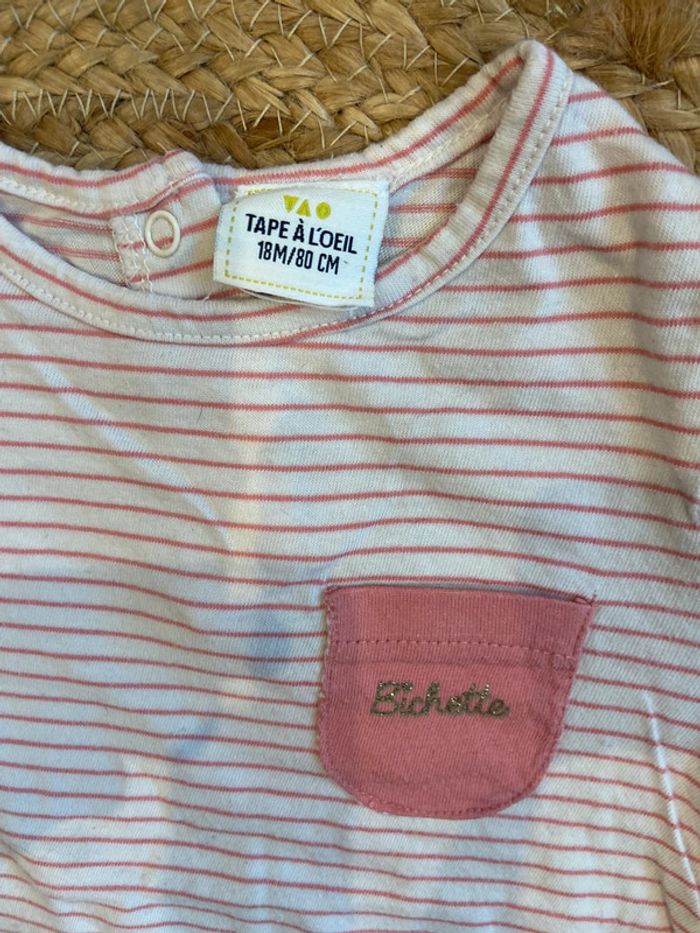 Tee-shirts manches longues fille 18 mois Tape à l’œil - photo numéro 2