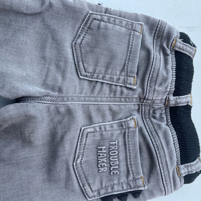 Jean gris garçon 18 mois - photo numéro 4