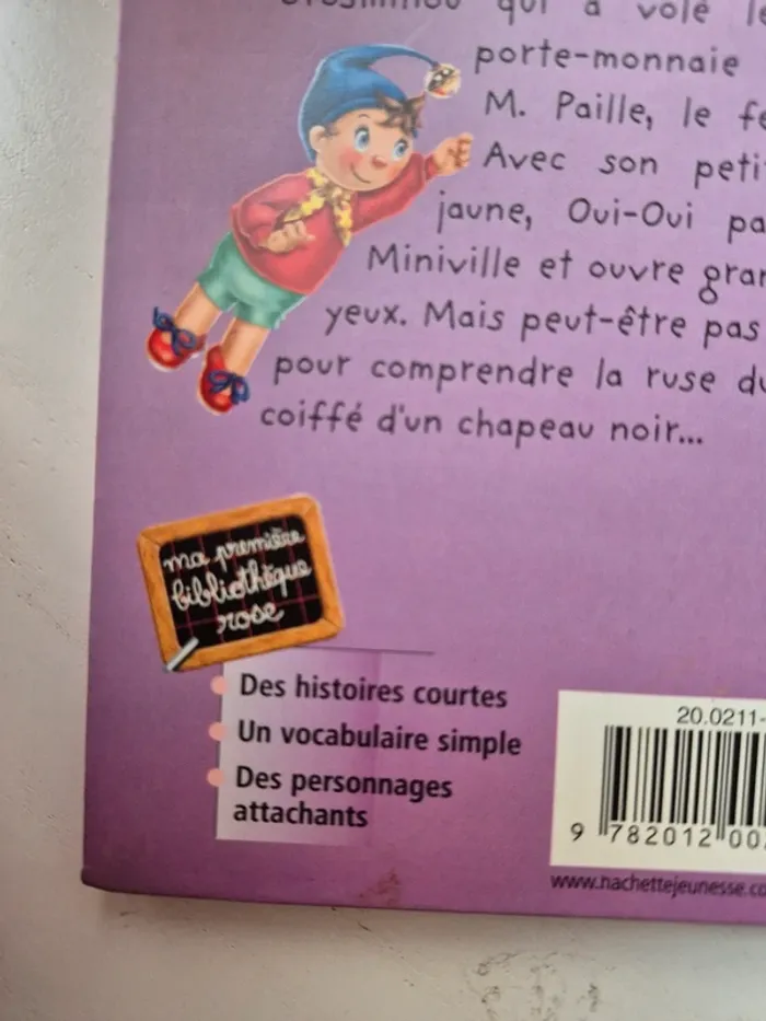 Livre Oui Oui neuf - photo numéro 3