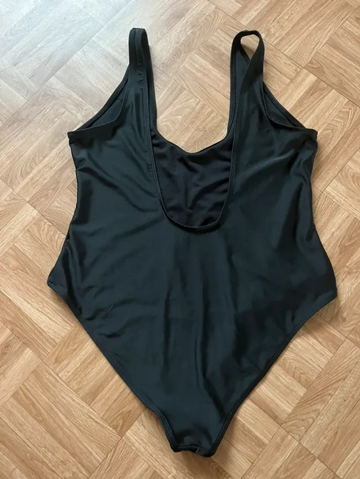 Maillot de bain une pièce noir Boohoo - photo numéro 2