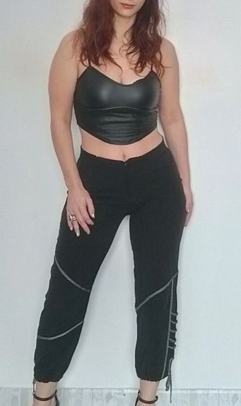 Pantalon court fluide casual taille 38