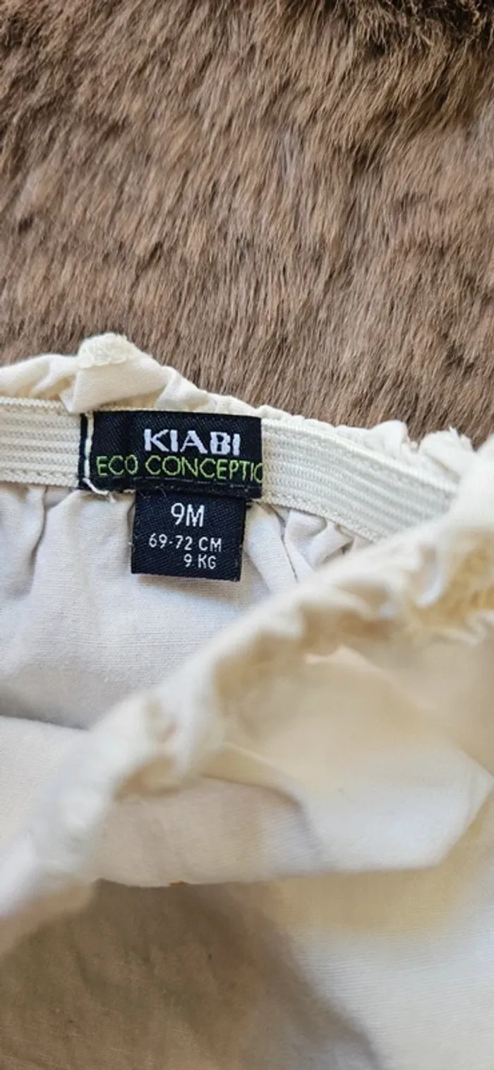 Robe été 9 mois avec cache couche - photo numéro 4