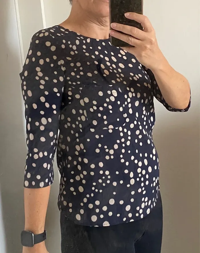Blouse pois Zara