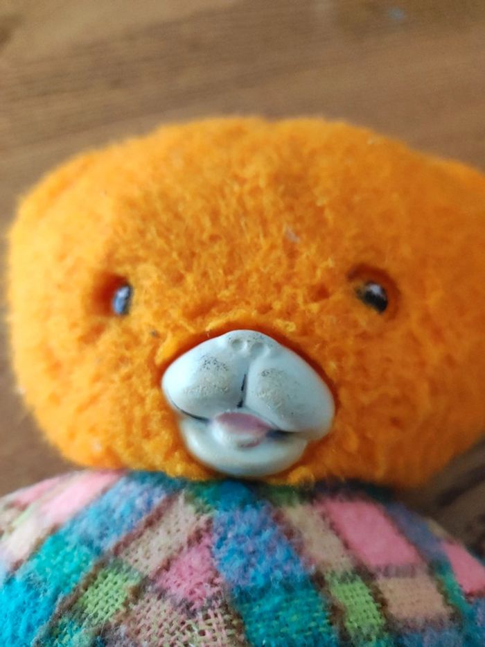 Nounours orange vintage - photo numéro 3