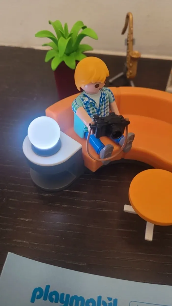 Le salon équipé Playmobil 9267 - photo numéro 3