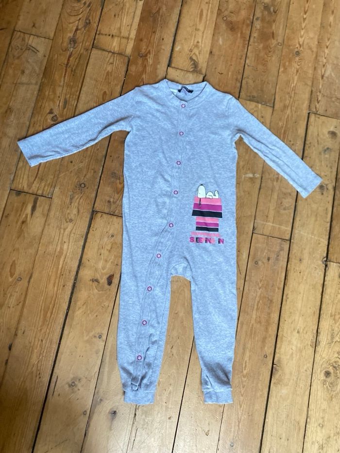 Pyjama sans pied Snoopy ouverture devant 2/3 ans Lupilu