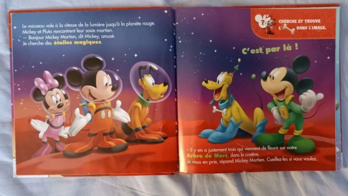 La maison de mickey ma première histoire 4 Mickey dans l'espace Bon état - photo numéro 3