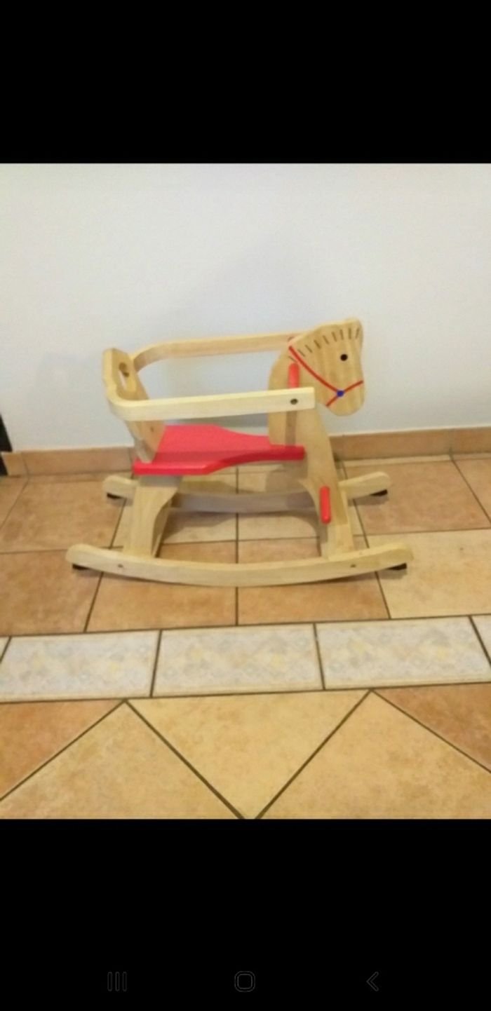 Trotibul. Cheval à bascule évolutif en bois - photo numéro 2