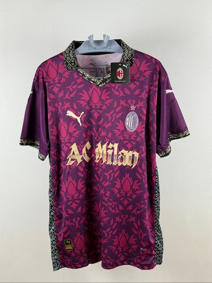 Maillot AC Milan Violet – Puma – Taille L - photo numéro 5