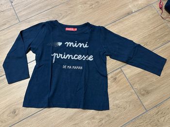 T-shirt mini princesse de ma maman