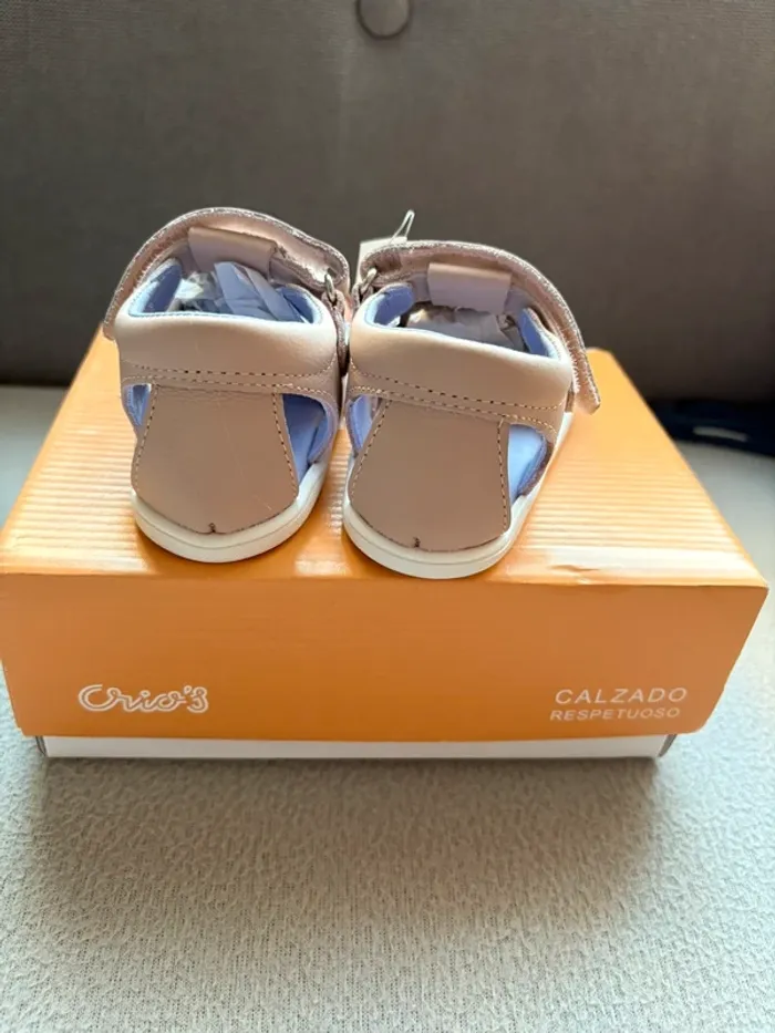 Sandales bébé Blanditos by Crio’s rose - photo numéro 4
