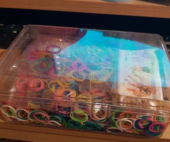 Lot élastiques loom-bands