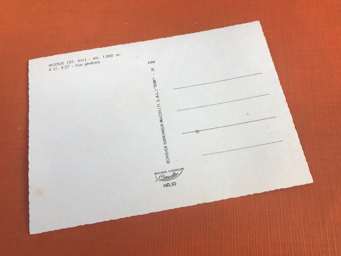 Carte postale Mijoux (Ain) Vue générale - photo numéro 3