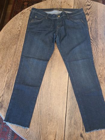 Jolie Jeans 7/8ème marine Pinkie fr 42 eu 40
