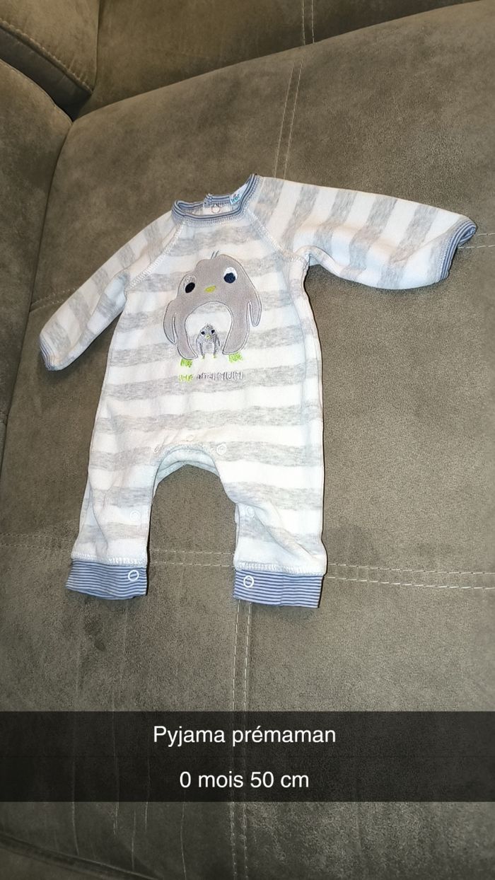 Pyjama taille naissance