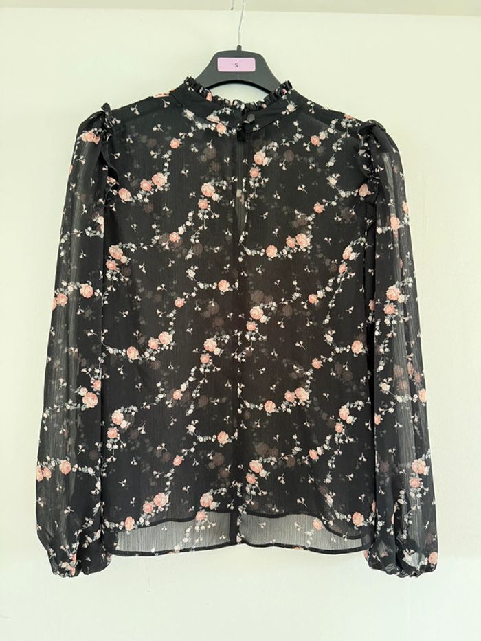 Blouse fluide transparente / Taille 38 - photo numéro 2