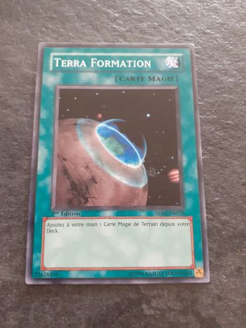 Carte Yu-Gi-Oh ! Terra formation SDSC-FR028