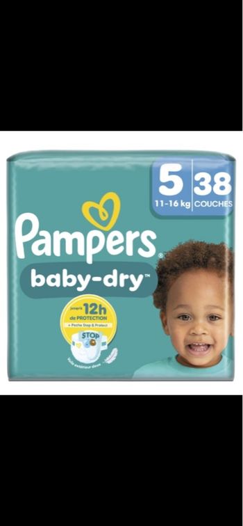 Pampers taille 5