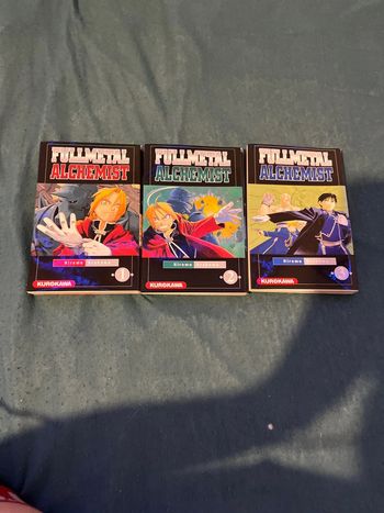 manga full métal alchemist 1 2 et 3
