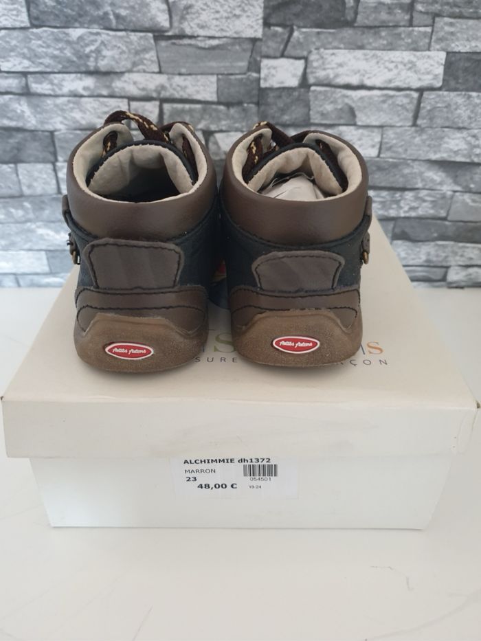 Bottines bébé petits petons pointure 23 - photo numéro 3