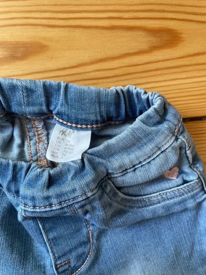 Jean H&M 9 mois (74 cm) - photo numéro 3
