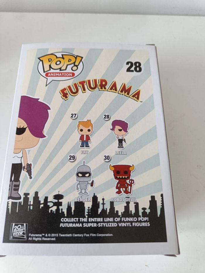 Funko Pop!  Futurama - Turanga Leela #28 - photo numéro 3
