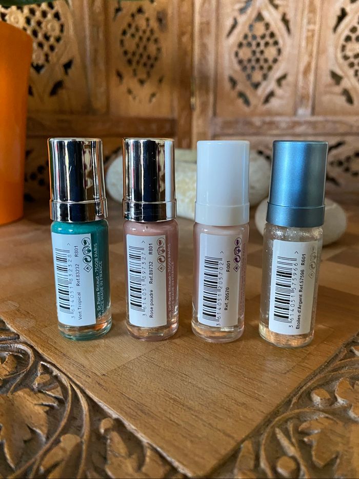 Lot de 3 vernis pierre ricaud et 1 base 2 en 1 - photo numéro 2