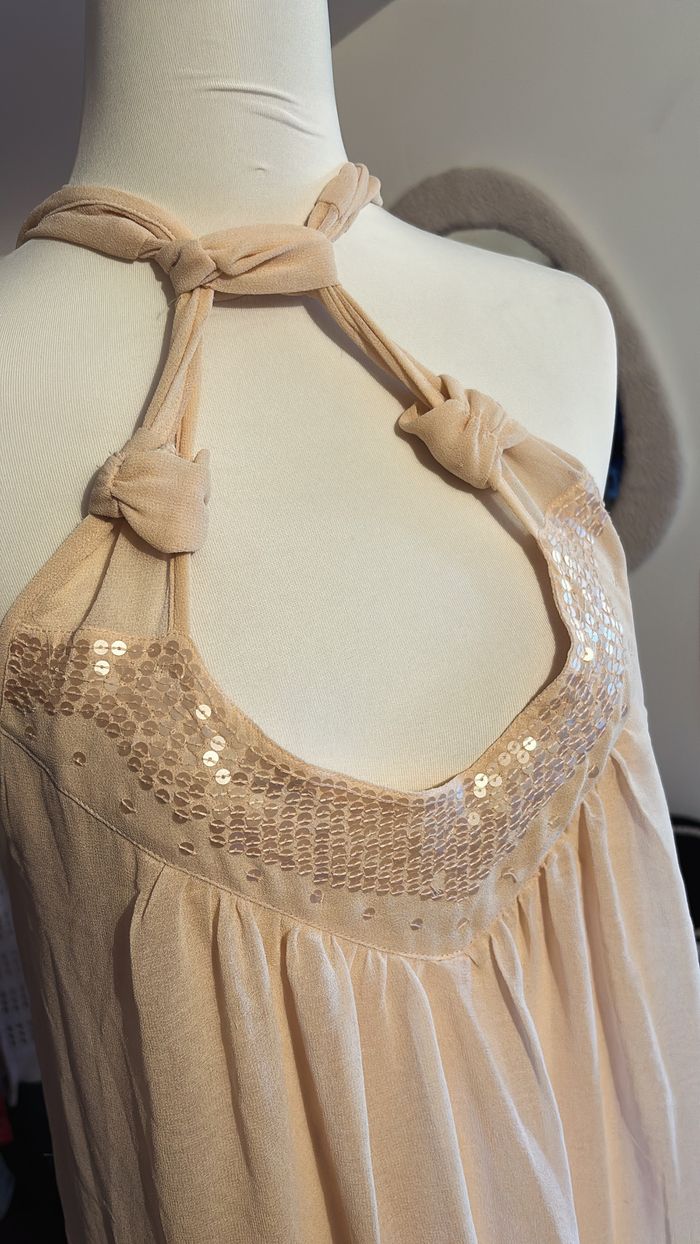 Robe de cérémonie avec sequins Pimkie (vintage) T44 - photo numéro 2