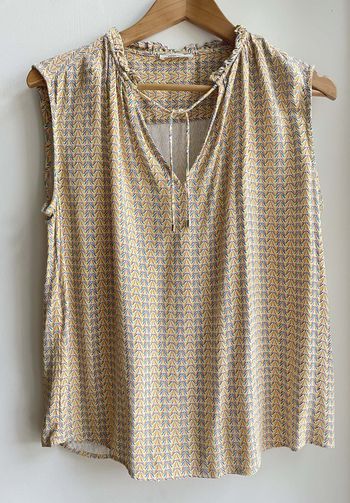 Blouse sans manches T 38 "Promod"
