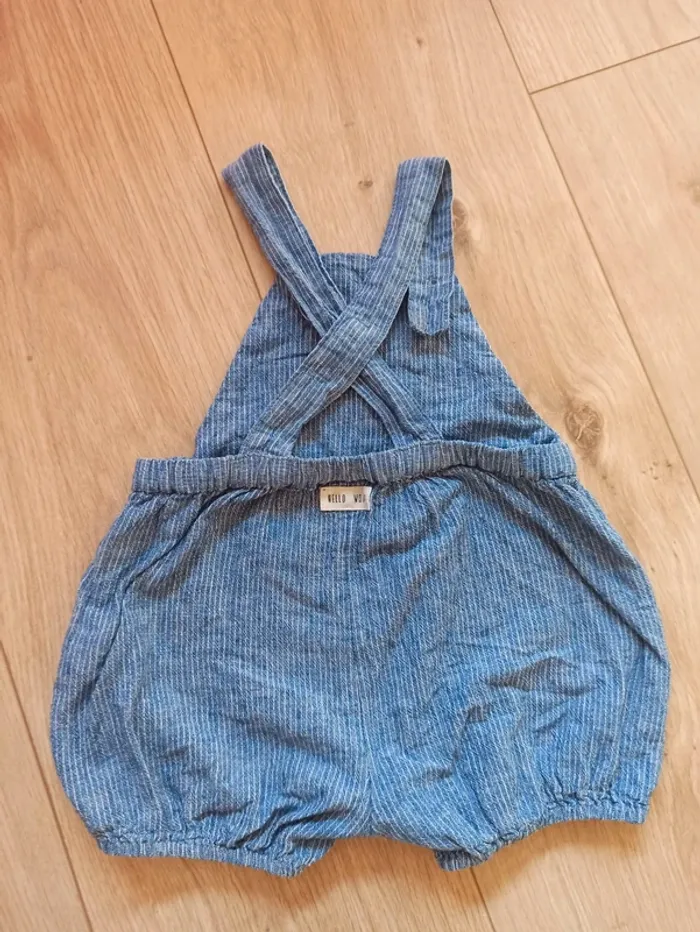 Salopette short barboteuse - photo numéro 3