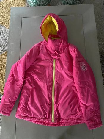 Veste blouson coupe vent décathlon wed’ze stratermic taille 12 ans fille