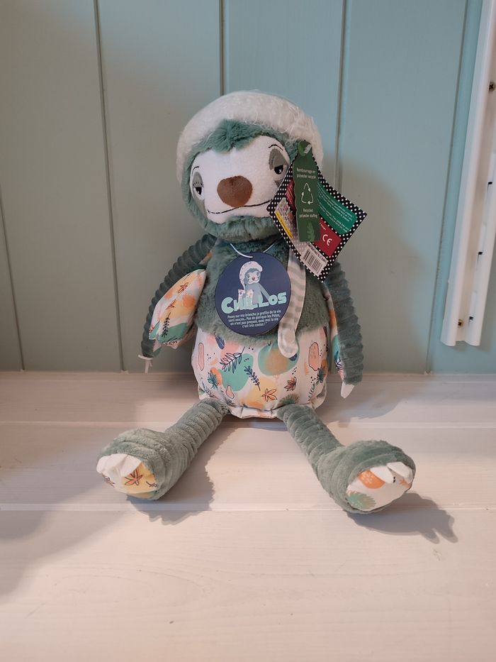 Peluche Original Chillos le paresseux - Les Déglingos