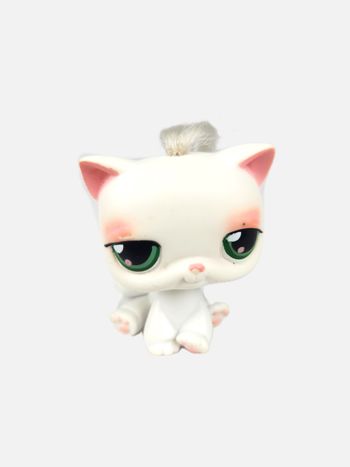 Littlest Petshop LPS Chat Siamois blanc #148