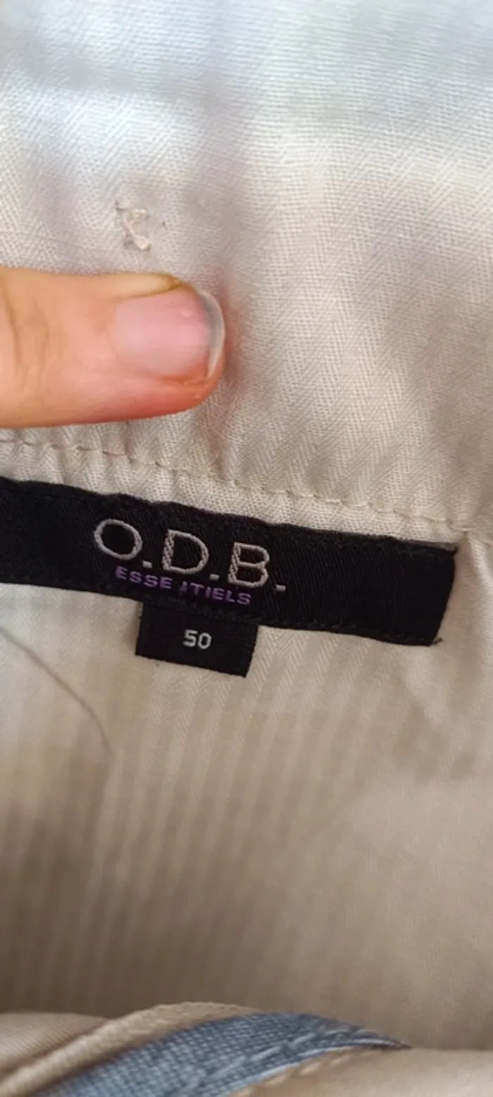 537- Pantalon, ODB, taille 50 - photo numéro 3