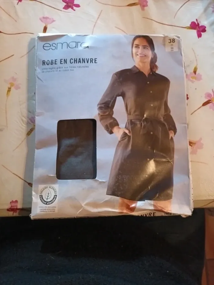 Robe en chanvre taille 38