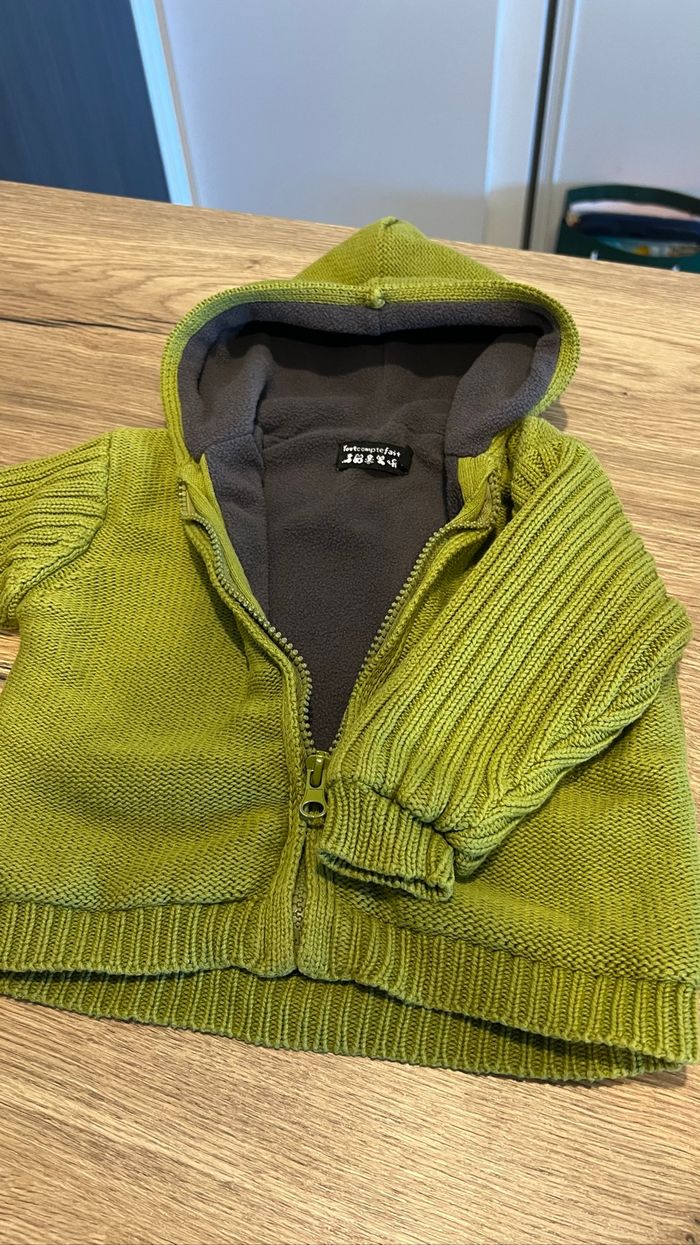 Veste intérieur polaire pour bébé - photo numéro 2