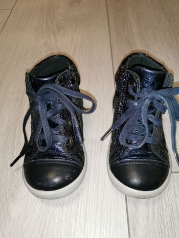 Bottes bleues marine pailletées Norvik