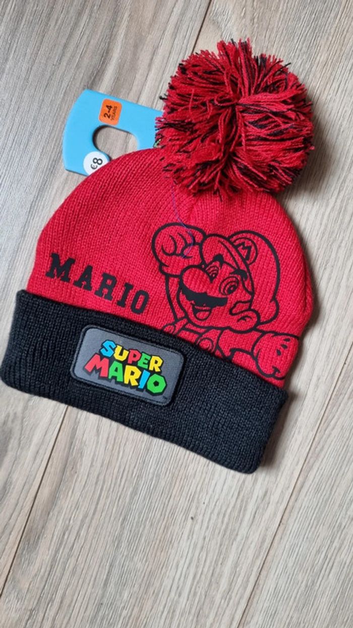 Bonnet super Mario neuf  2 / ans  marvel - photo numéro 2
