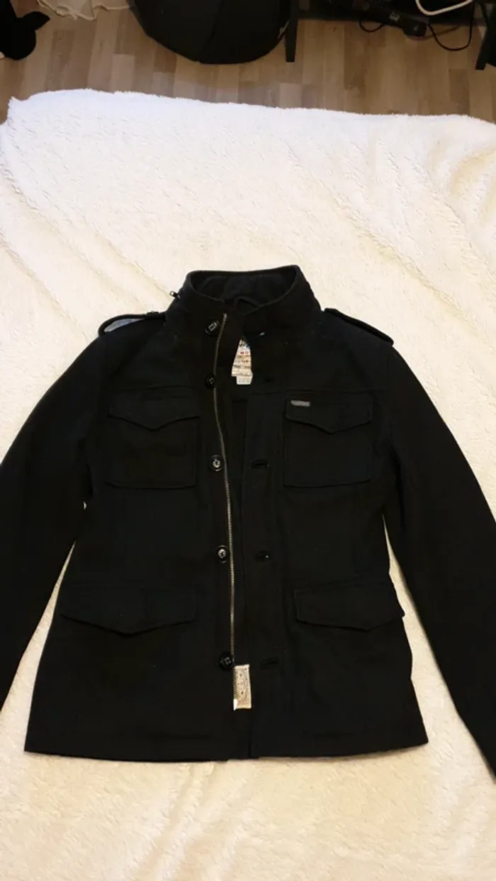 Manteau homme gris Pepe Jeans Small