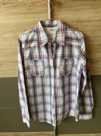 Chemise à carreaux taille 40