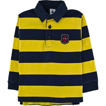 Petit Bateau - Polo à manches longues 4 ans en coton