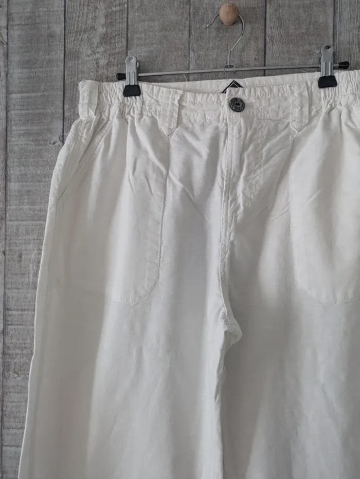 Pantalon Blanc du Nil taille 40 - photo numéro 2