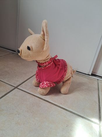 Chien robot aboie interagit avec vous