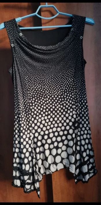 Tunique motif pois et cœur 46/48